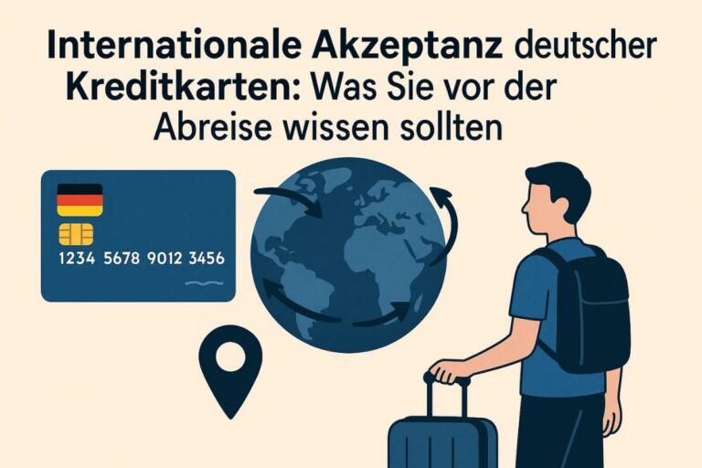 Internationale Akzeptanz deutscher Kreditkarten: Was Sie vor der Abreise wissen sollten