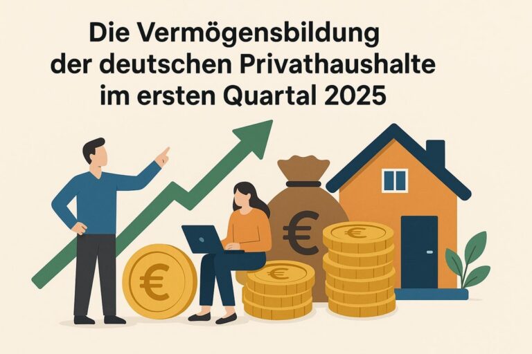 Die Vermögensbildung der deutschen Privathaushalte im ersten Quartal 2025