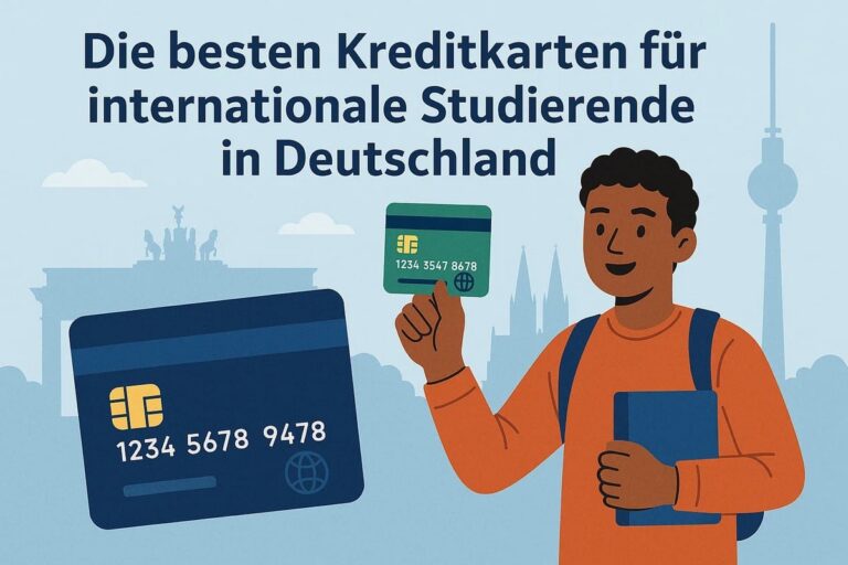 Die besten Kreditkarten für internationale Studierende in Deutschland