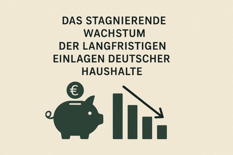 Das stagnierende Wachstum der langfristigen Einlagen deutscher Haushalte