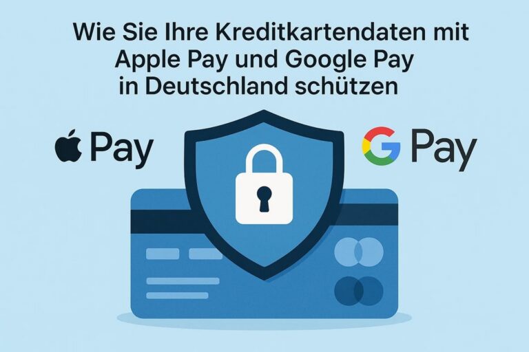 Wie Sie Ihre Kreditkartendaten mit Apple Pay und Google Pay in Deutschland schützen
