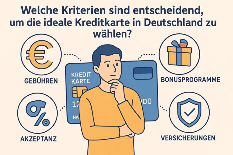 Welche Kriterien sind entscheidend, um die ideale Kreditkarte in Deutschland zu wählen?
