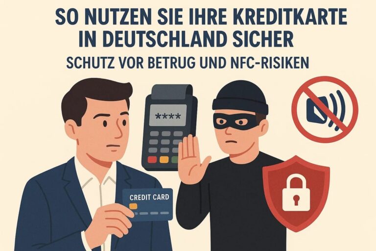 So nutzen Sie Ihre Kreditkarte in Deutschland sicher – Schutz vor Betrug und NFC-Risiken