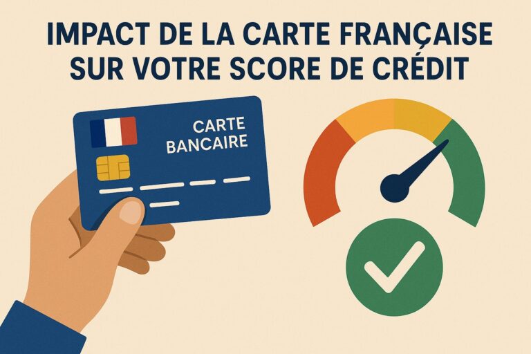 Impact de la carte française sur votre score de crédit