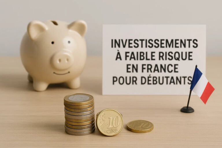 Investissements à faible risque en France pour débutants