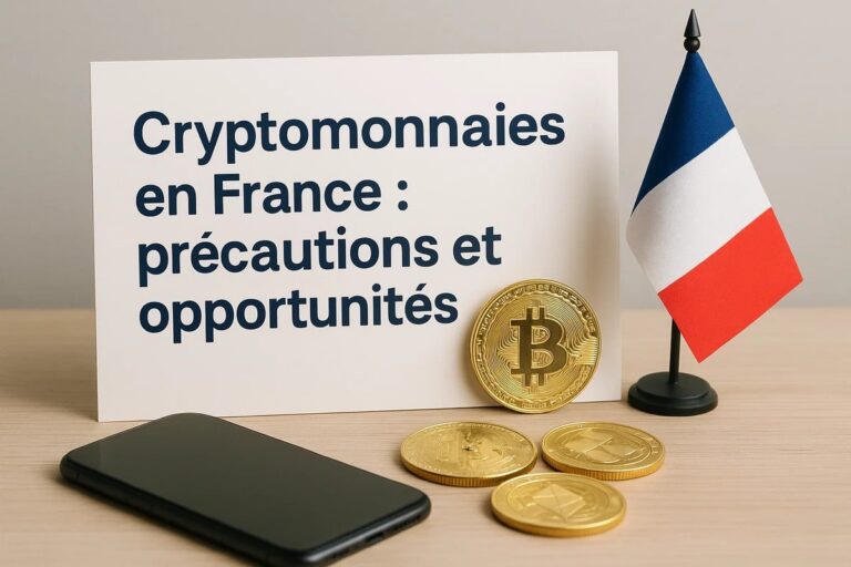 Cryptomonnaies en France : précautions et opportunités