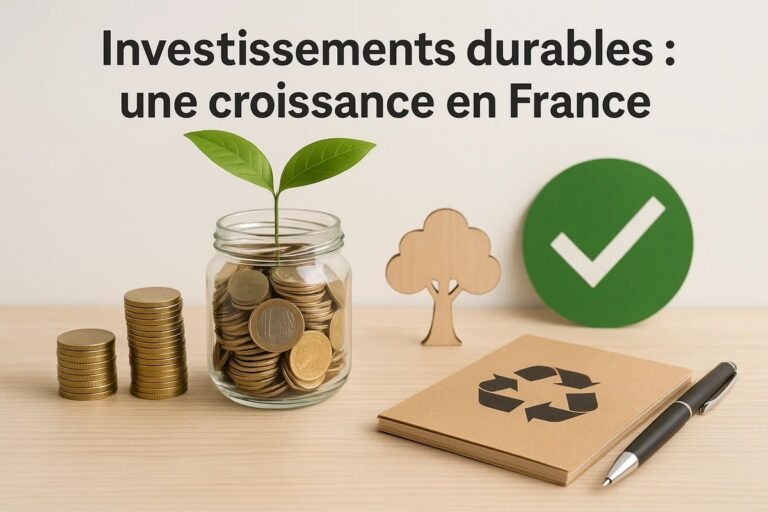 Investissements durables : une croissance en France