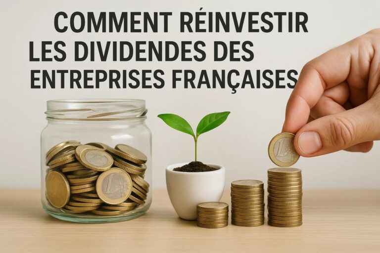 Comment réinvestir les dividendes des entreprises françaises