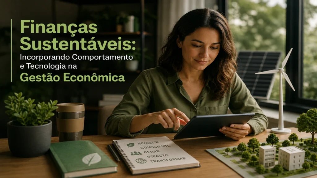 Finanças Sustentáveis: Incorporando Comportamento e Tecnologia na Gestão Econômica