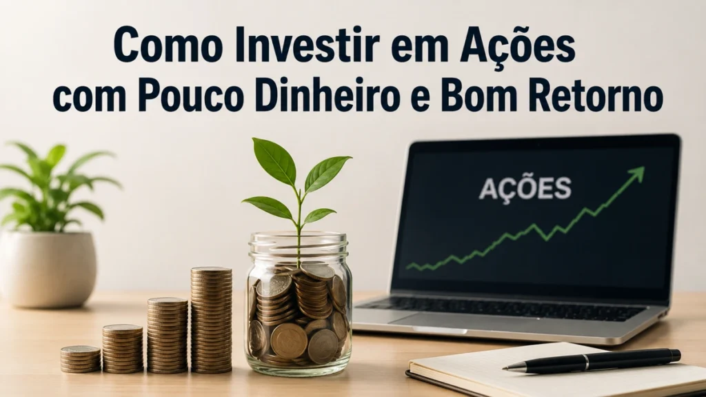 Como Investir em Ações com Pouco Dinheiro e Bom Retorno