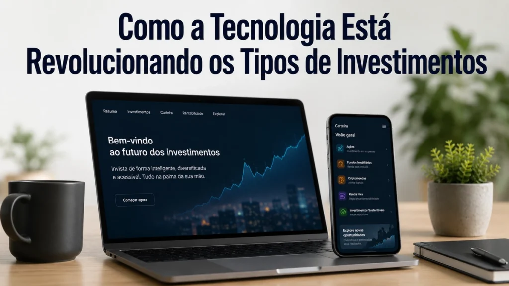 Como a Tecnologia Está Revolucionando os Tipos de Investimentos
