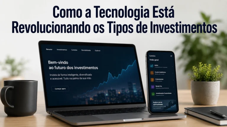 Como a Tecnologia Está Revolucionando os Tipos de Investimentos