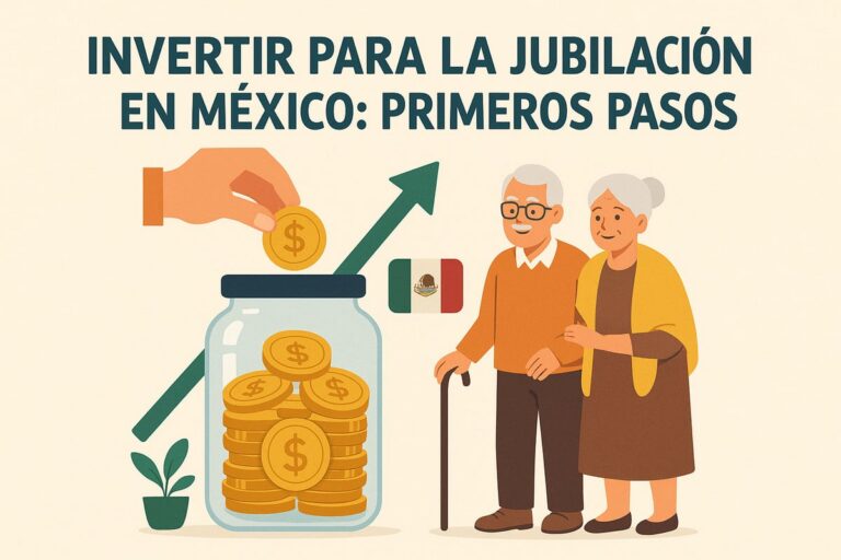 Invertir para la jubilación en México: primeros pasos
