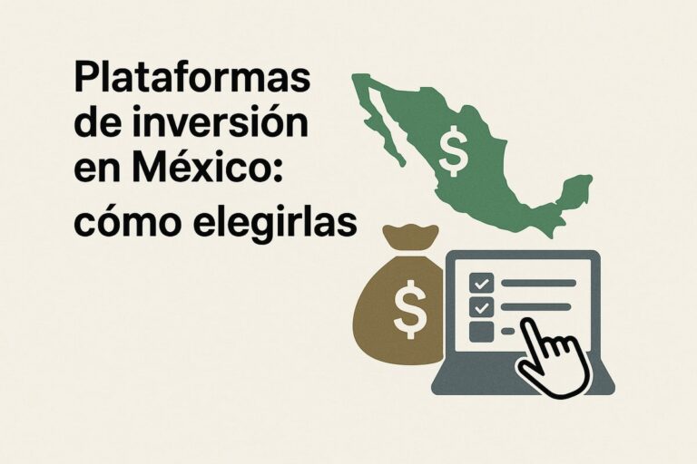 Plataformas de inversión en México: cómo elegirlas