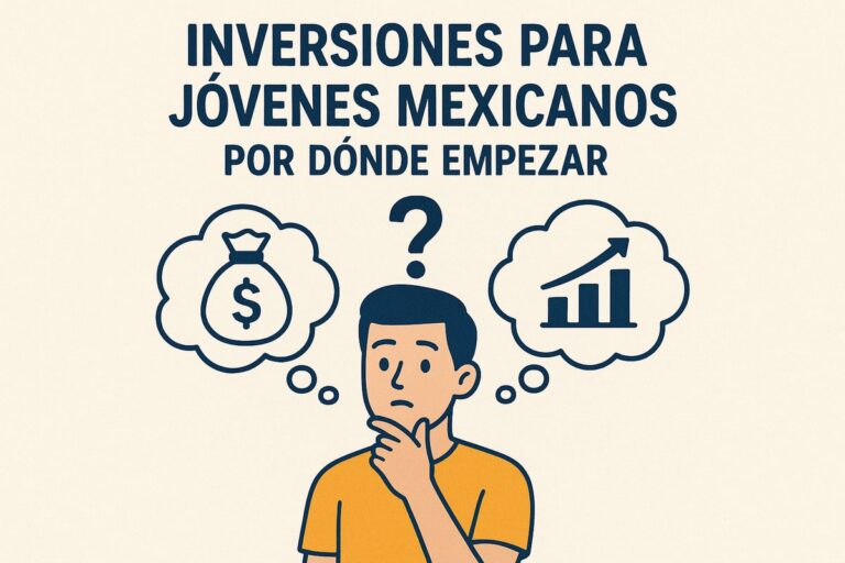 Inversiones para jóvenes mexicanos: por dónde empezar