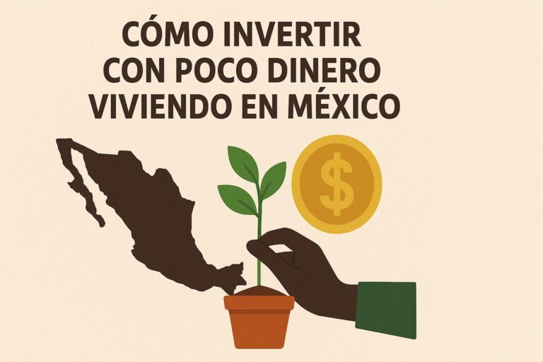 Cómo invertir con poco dinero viviendo en México