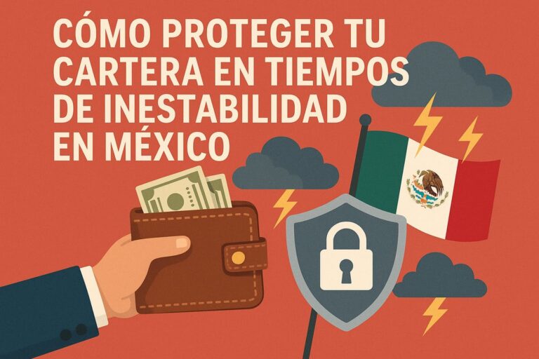 Cómo proteger tu cartera en tiempos de inestabilidad en México