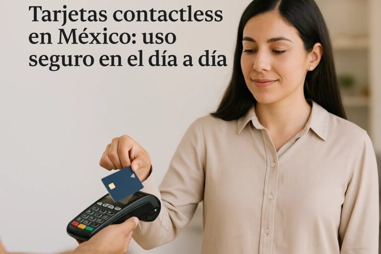Tarjetas contactless en México: uso seguro en el día a día
