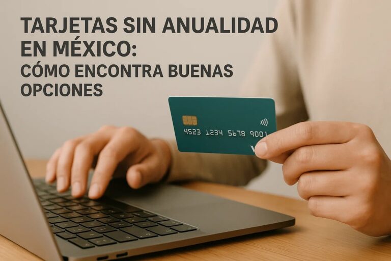 Tarjetas sin anualidad en México: cómo encontrar buenas opciones