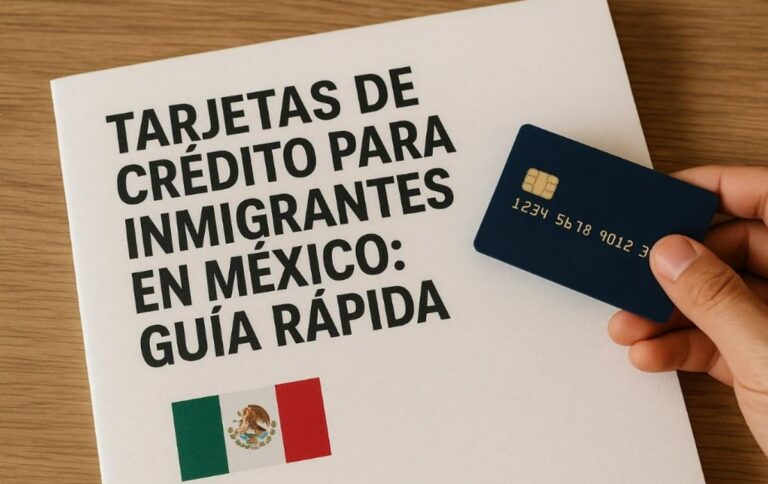 Tarjetas de crédito para inmigrantes en México: guía rápida