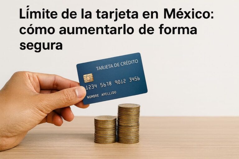 Límite de la tarjeta en México: cómo aumentarlo de forma segura