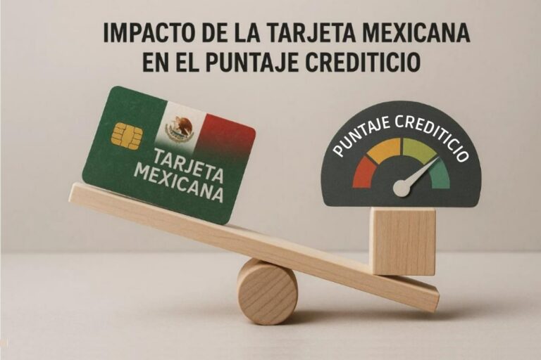 Impacto de la tarjeta mexicana en el puntaje crediticio