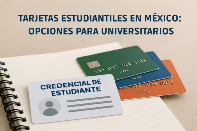Tarjetas estudiantiles en México: opciones para universitarios