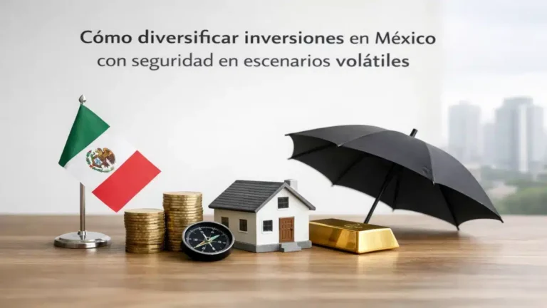Cómo diversificar inversiones en México con seguridad en escenarios volátiles