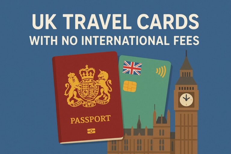 UK travel cards with no international fees