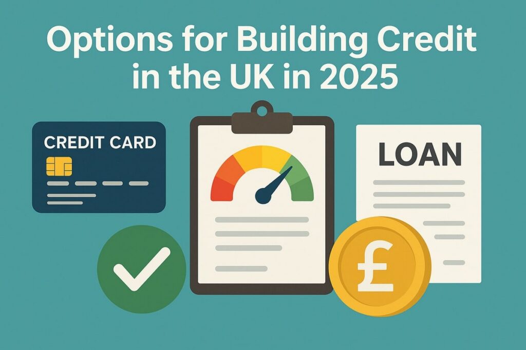Options for building credit in the UK in 2025