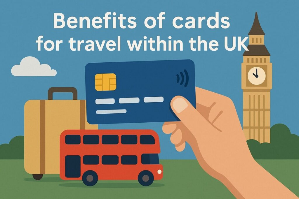 Benefits of cards for travel within the UK