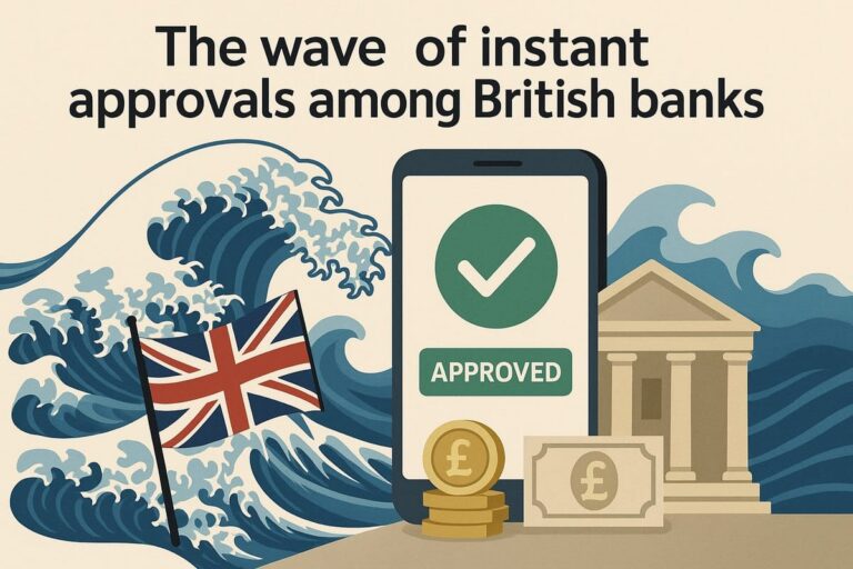 The wave of instant approvals among British banks