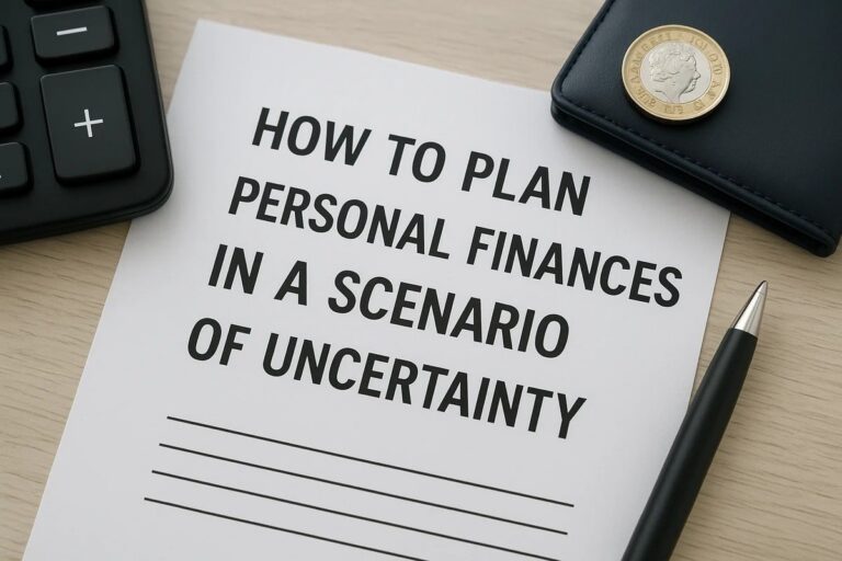 How to Plan Personal Finances in a Scenario of Uncertainty