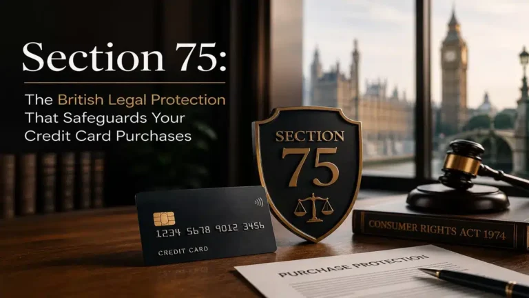 Section 75: The British Legal Protection That Safeguards Your Credit Card Purchases