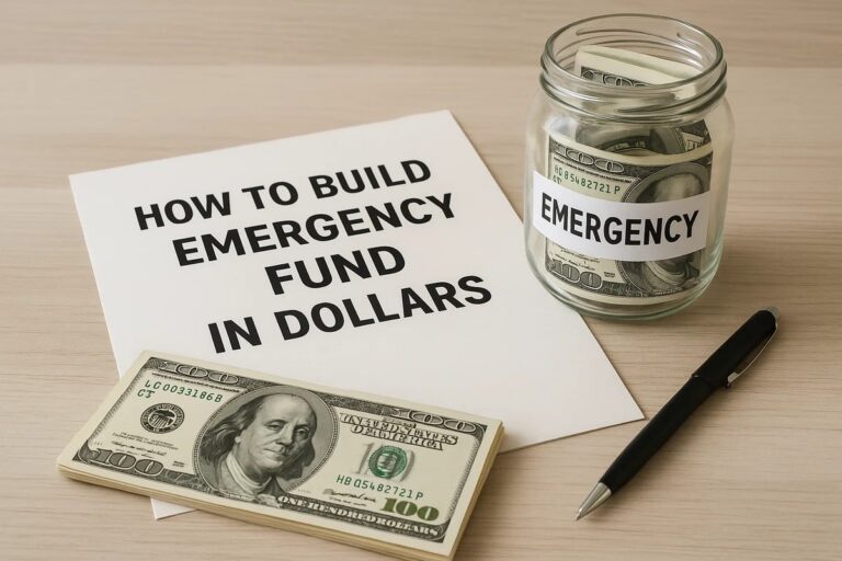 How to Build an Emergency Fund in Dollars