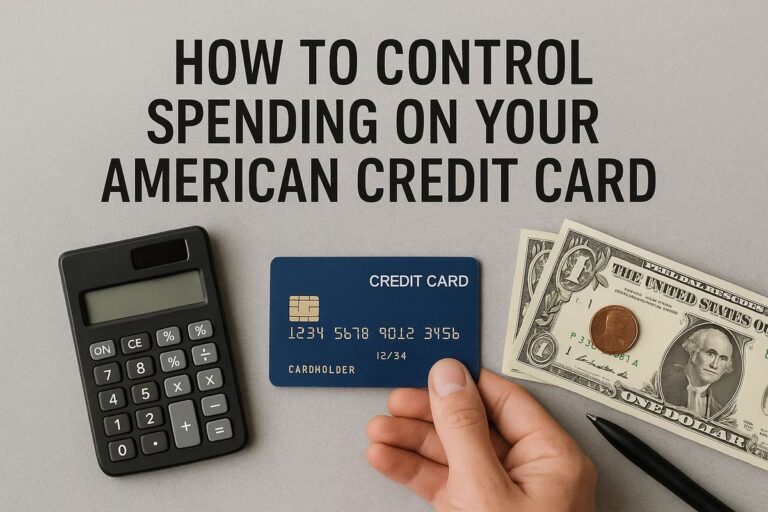 How to Control Spending on Your American Credit Card