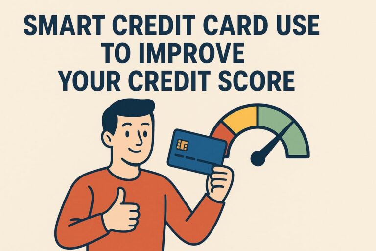 Smart Credit Card Use To Improve Your Credit Score