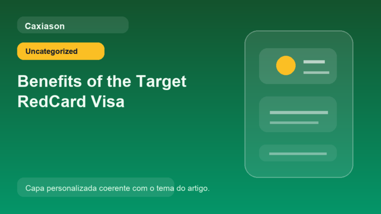 Benefits of the Target RedCard Visa