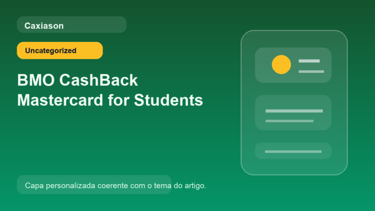 BMO CashBack Mastercard for Students