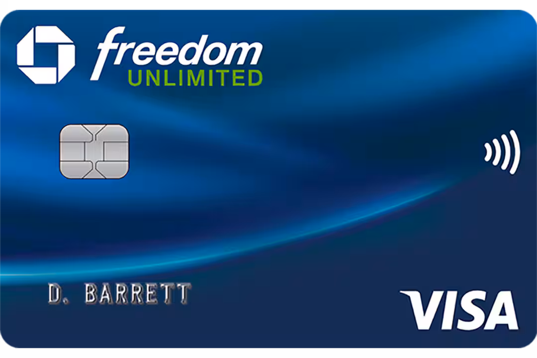Chase Freedom Unlimited Card
