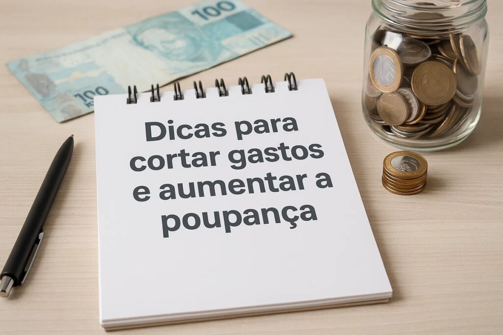 Dicas para cortar gastos e aumentar a poupança