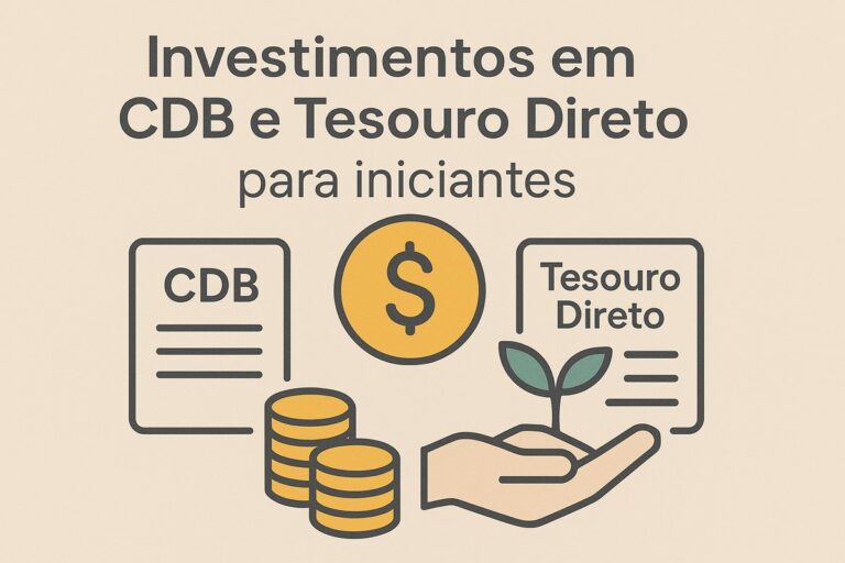 Investimentos em CDB e Tesouro Direto para iniciantes
