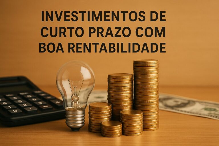 Investimentos de curto prazo com boa rentabilidade