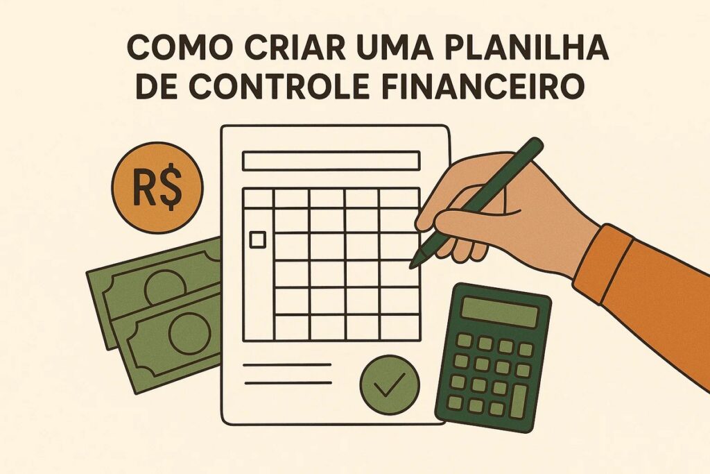 Como criar uma planilha de controle financeiro