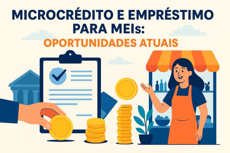 Microcrédito e empréstimo para MEIs: oportunidades atuais