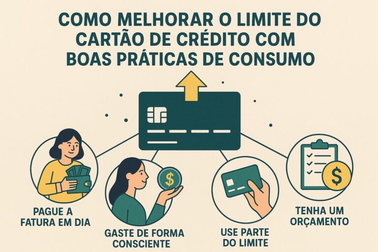 Como melhorar o limite do cartão de crédito com boas práticas de consumo
