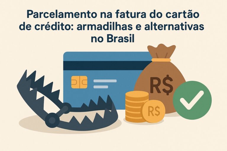 Parcelamento na fatura do cartão de crédito: armadilhas e alternativas no Brasil