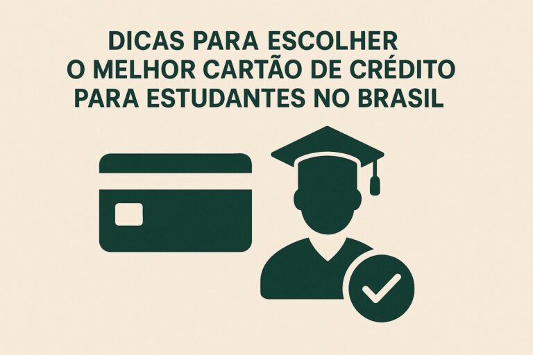 Dicas para escolher o melhor cartão de crédito para estudantes no Brasil