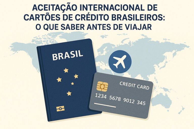 Aceitação internacional de cartões de crédito brasileiros: o que saber antes de viajar