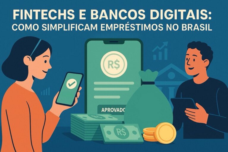 Fintechs e bancos digitais: como simplificam empréstimos no Brasil